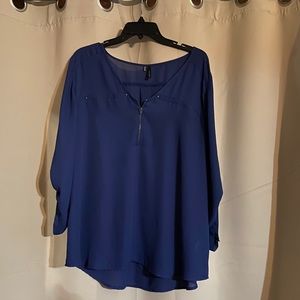 Maurices royal blue top